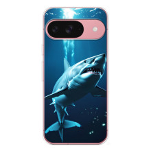 Чехол с картинкой «Хищники» для Google Pixel 10 Pro – Акула