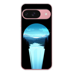 Летний Чехол на Google Pixel 10 Pro – Синий Водопад
