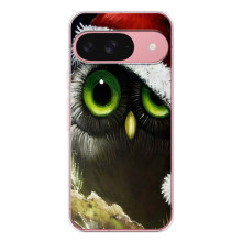 Новорічні Чохли для Піксель 10 Про (VPrint) (Новорічна Сова)