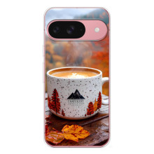 Чехол с уникальным дизайном «Осень с кофе» для Google Pixel 10 Pro – Кофе на природе