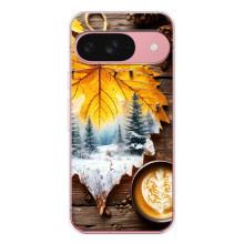 Чехол с уникальным дизайном «Осень с кофе» для Google Pixel 10 Pro – Осенне-зимнее кофе