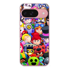 Силиконовый Чехол на Google Pixel 10 Pro с картинкой Brawl Stars