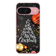 Рождественские Чехлы для Google Pixel 10 Pro (VPrint) (Елочка)