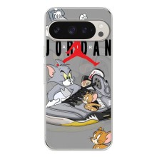 Силиконовый Чехол Nike Air Jordan на Пиксель 10 Про – Air Jordan