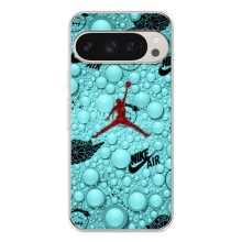 Силиконовый Чехол Nike Air Jordan на Пиксель 10 Про – Джордан Найк