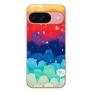 Силіконовий чохол з котиком для Google Pixel 10 Pro – Mew