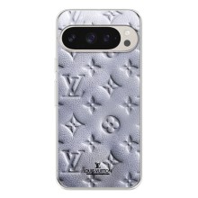 Текстурный Чехол Louis Vuitton для Пиксель 10 Про – Белый ЛВ