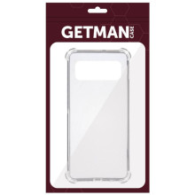 TPU чехол GETMAN Ease logo усиленные углы Full Camera для Google Pixel 10 – Прозрачный