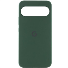Чехол Silicone Cover Lakshmi (AAA) with Logo для Google Pixel 10 / 10 Pro – Зеленый