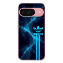 Чохли Адидас для Google Pixel 10 (AlphaPrint) (Синій Адідас)