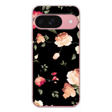 Чохли з квітами для Google Pixel 10 (VPrint) (Трояндочки)