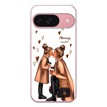 Чохол з друком для Google Pixel 10 - (Мама з дитинкою) (AlphaPrint) (Донька і мама)