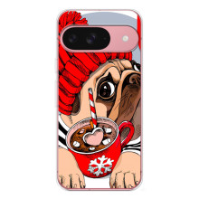 Чохли з собаками для Google Pixel 10 (VPrint) (Песик в шапці)