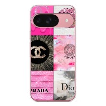 Чехол (Dior, Prada, YSL, Chanel) для Google Pixel 10 (Модница)