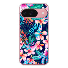 Чохол для Піксель 10 - з принтом (Дизайнерські) (AlphaPrint) (Мальовничі квіти)