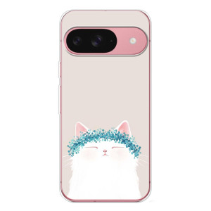 Чохол на тематику: Коти для Google Pixel 10 – Білий котик