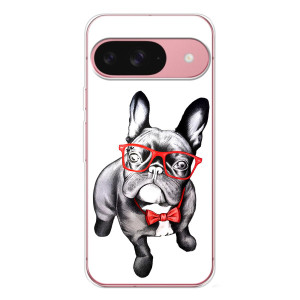 Бампер для Google Pixel 10 з картинкою "Песики" – В окулярах