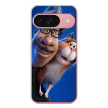 Чехол с принтом Душа на Google Pixel 10 – Джо и кот