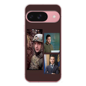Чохол для Google Pixel 10 (AlphaPrint - с принтом Зеленського)