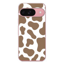 Чохол з принтом корови на Піксель 10 – Коричневий принт