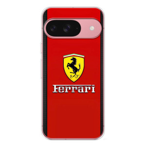 Силіконовий бампер з картинкою машини на Google Pixel 10 – Ferrari Logo