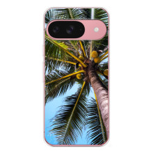 Силіконовий чохол з КАРТИНКАМИ літо для Google Pixel 10 (AlphaPrint) (Пальма)