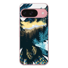 Силіконовий бампер з птичкою на Google Pixel 10 – Яскравий Орел