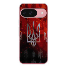 Украинские Чехлы для Google Pixel 10 с картинкой УПА (AlphaPrint) (ГЕРБ УПА)