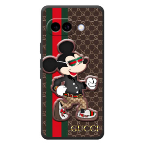 Чехлы Бренд GUCCI для Google Pixel 10a – Маус Гуччи