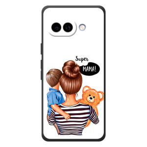 Чехлы для МАМЫ на Google Pixel 10a – Мама и сын