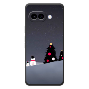 Чехлы на Новый Год Google Pixel 10a – Снеговички