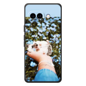 Чохли з зображенням різних тварин на Google Pixel 10a (Їжачок в руці)