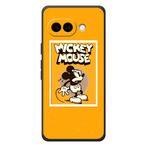 Чехлы с принтом Микки Маус на Google Pixel 10a (Испуганный Микки)