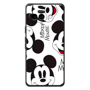 Чехлы с принтом Микки Маус на Google Pixel 10a (Мордочка Маус)