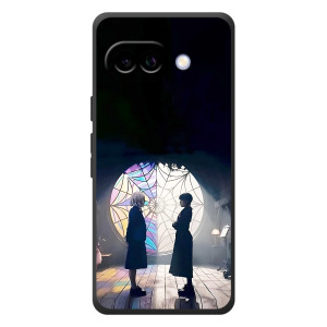 Чехлы с принтом Уэнсдей на Google Pixel 10a – Уэнсдей и Энди
