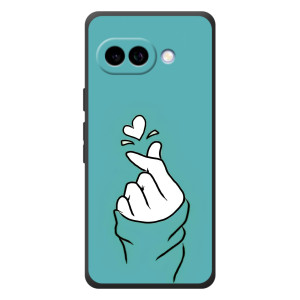 Чохол (Знак сердечка) для Google Pixel 10a – Сердечко на бірюзовому