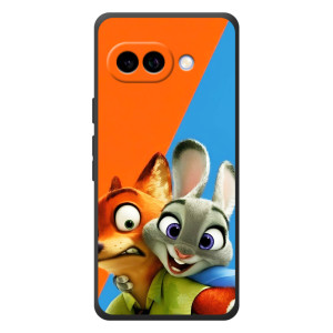 Чехлы ЗВЕРОПОЛИС для Google Pixel 10a (Ник и Хопс)