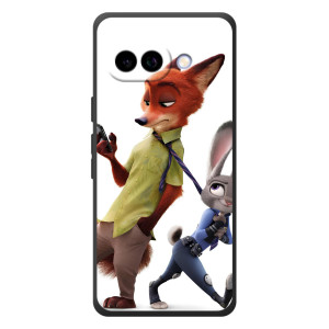 Чехлы ЗВЕРОПОЛИС для Google Pixel 10a (Зверополис герои)