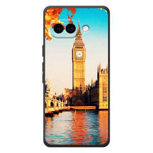 Чехол Биг-Бен на Гугл Пиксель 10а – Летний Лондон