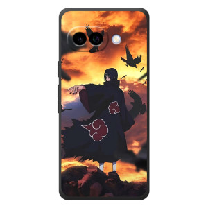 Чехол Итачи Учиха дляГугл Пиксель 10а (AlphaPrint)