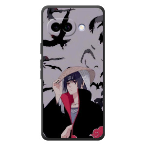 Чехол Итачи Учиха дляГугл Пиксель 10а (AlphaPrint)