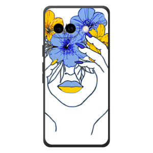 Чехол на Google Pixel 10a Украинский дизайн – Украинка на всю голову