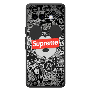 Чехол с Брендами одежды на Гугл Пиксель 10а – Supreme Маус