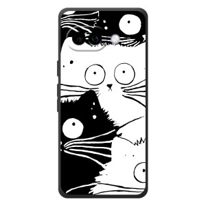 Бампер с изображением Котиков для Гугл Пиксель 10а – КОТИКИ