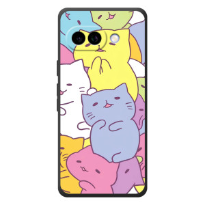 Бампер с изображением Котиков для Гугл Пиксель 10а – Милые котики