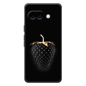 Чехол с изображением  вкусной еды для Google Pixel 10a – Чёрная клубника