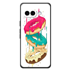 Чехол с изображением  вкусной еды для Google Pixel 10a – Сочные пончики