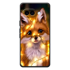 Чехол с Лисичкой для Google Pixel 10a – Новогодний лисенок