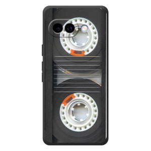 Чехол с Прикольным принтом на Google Pixel 10a – Кассета магнитофона