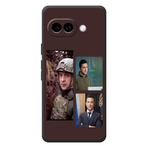 Чехол для Google Pixel 10a (AlphaPrint - с принтом Зеленского)